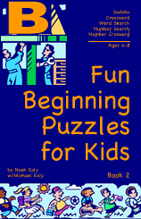 Fun Beginning Puzzles for Kids Book 2